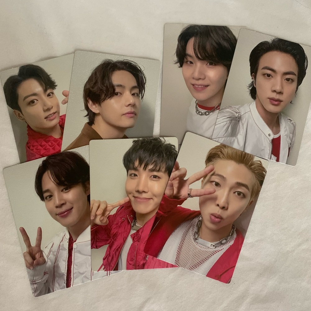 Original Weverse BTS photocard